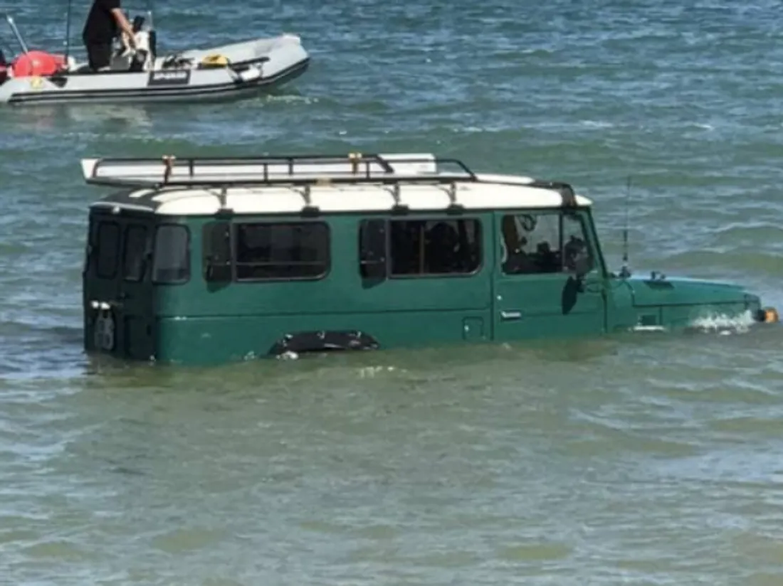 Un 4x4 à la mer ! 